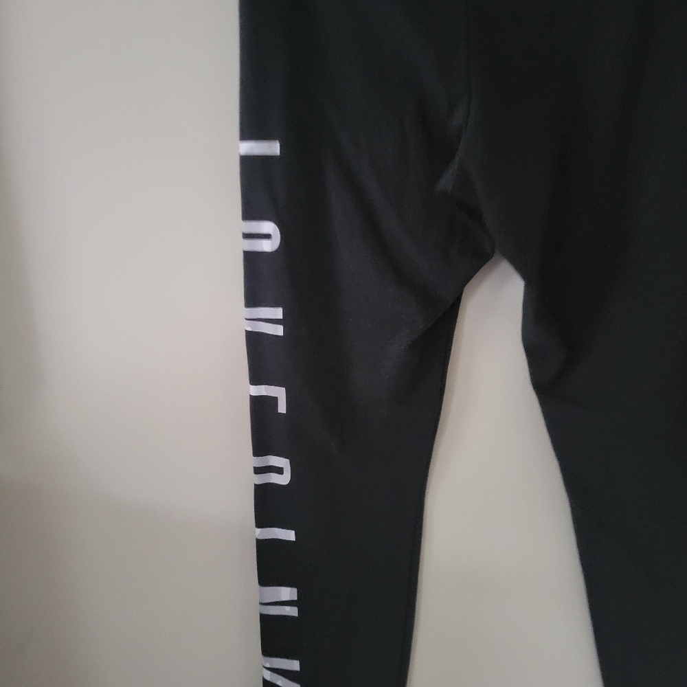 Pink Victorias Secret Love Pink Logo Leggings - Picture 6 of 7